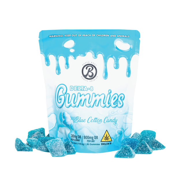GUMMIES - BLUE COTTON CANDY D9 | 300MG