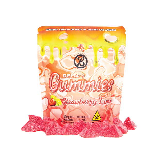 GUMMIES - STRAWBERRY LIME D9 | 300MG