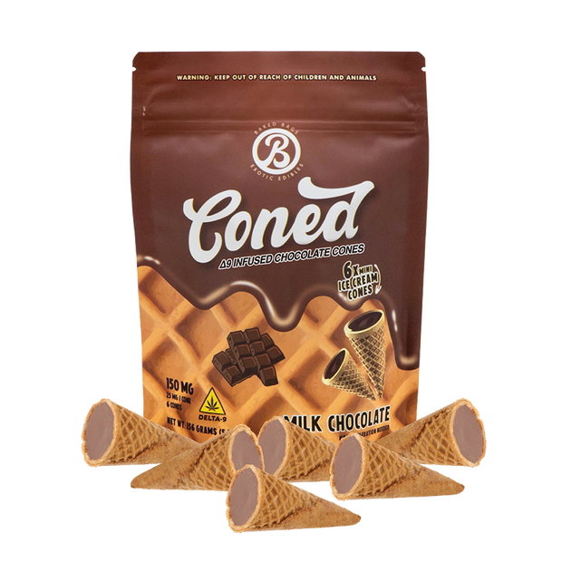 CONED - MILK CHOCOLATE D9 | 150MG