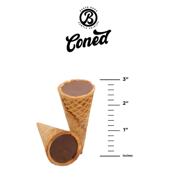 ice cream cone milk chocolate edibles extra strength