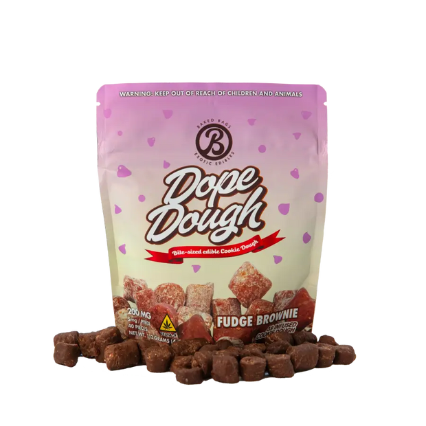 DOPE DOUGH - FUDGE BROWNIE D9 | 200MG