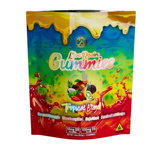 TROPICAL BLEND LIVE ROSIN GUMMIES