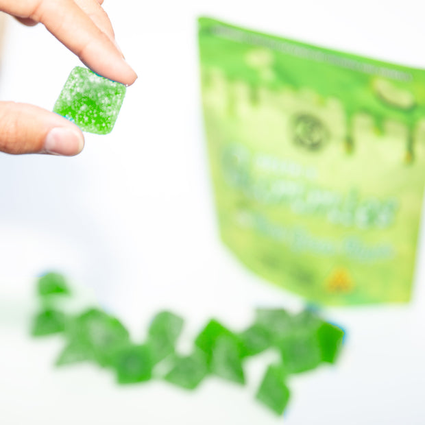 GUMMIES - SOUR GREEN APPLE D9 | 300MG