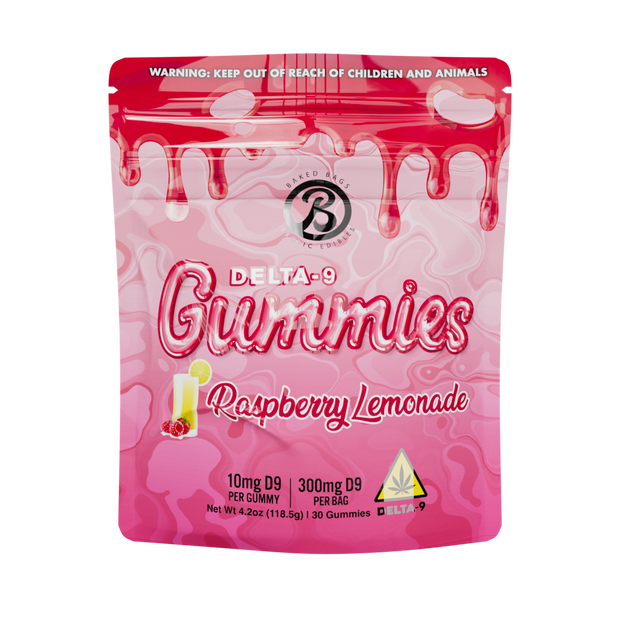 GUMMIES - RASPBERRY LEMONADE D9 | 300MG