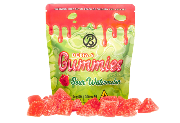 GUMMIES - SOUR WATERMELON D9 | 300MG